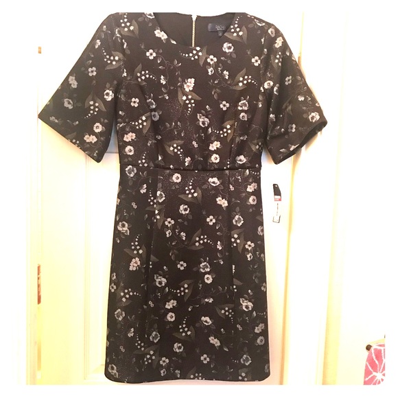 Rachel Roy Floral Dress Size 4 - Picture 2 of 6